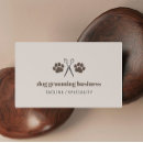 Search for dog business cards Simple