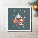 Search for mid century modern christmas napkins Stars