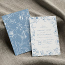 Search for blue butterfly wedding invitations Vintage