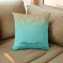 Search for black and turquoise cushions Modern