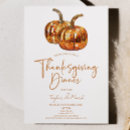 Search for fall thanksgiving invitations Modern elegant