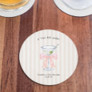 Search for martini coasters Watercolor