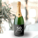Search for 50th anniversary wine labels Minimalist