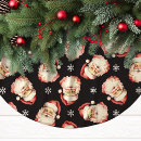 Search for black santa tree skirts Snowflakes