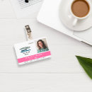 Search for pink id badges Professional