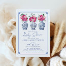 Search for ginger invitations Delft blue white porcelain