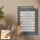 Search for rules for classroom posters Chalkboard