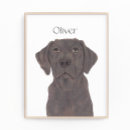 Search for chocolates art Labrador retriever