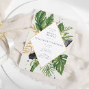 Search for banana leaves invitations Chic
