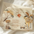 Search for wild one safari animals baby shower invitations Zebra