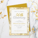 Search for elegant 50th anniversary invitations Celebration