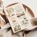 Search for wild animal baby shower invitations Animals
