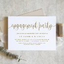 Search for calligraphy engagement party invitations We're engaged