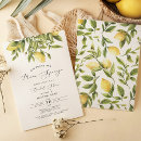 Search for yellow bridal shower invitations Mediterranean