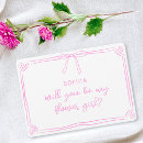 Search for round shape invitations Pink