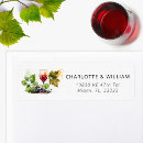 Search for winery wedding return address labels Rustic