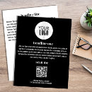 Search for black and white simple flyers Qr code