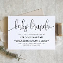 Search for black and white brunch invitations Calligraphy