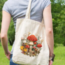 Search for mushroom tote bags Cottage core