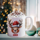 Search for reindeer antler mugs Watercolor