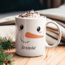 Search for cute smiling snowman mugs Smile