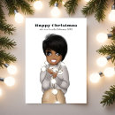 Search for black american christmas cards Woman