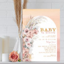 Search for boho baby girl shower invitations Desert
