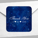 Search for universe wedding stickers Modern