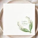 Search for lily of the valley napkins Elegant