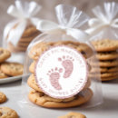 Search for pink baby feet stickers Glitter