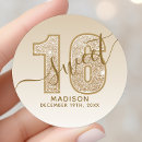 Search for gold glitter birthday stickers Cute