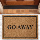 Search for rude doormats Go away