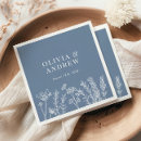 Search for dusty blue napkins Calligraphy