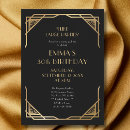 Search for gatsby party invitations Typography