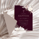 Search for burgundy christening invitations Blush