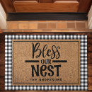 Search for farmhouse doormats Black and white