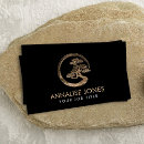 Search for bonsai tree business cards Zen