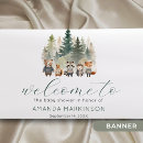 Search for woodland banners Cute animals