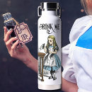 Search for alice in wonderland water bottles Drink me