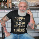 Search for poppy for fathers day tshirts Grandpa