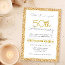 Search for 50th anniversary vow renewal invitations Modern