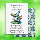 Search for cartoon frog invitations Frogs