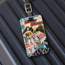 Search for wonder woman luggage tags Super hero