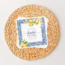 Search for blue lemon napkins Citrus