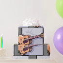 Search for acoustic guitar wrapping paper Music