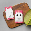 Search for face business cards Cute