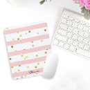 Search for cute polka dot mouse mats Back to school