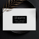 Search for deliver to return address labels Black and white