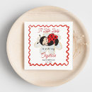 Search for ladybird napkins Red