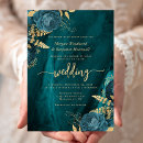 Search for teal blue wedding invitations Trendy